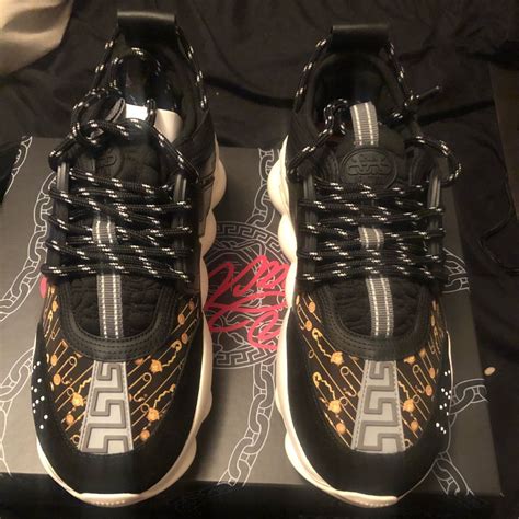 versace chain reaction receipt|Versace chain reaction shoes cheap.